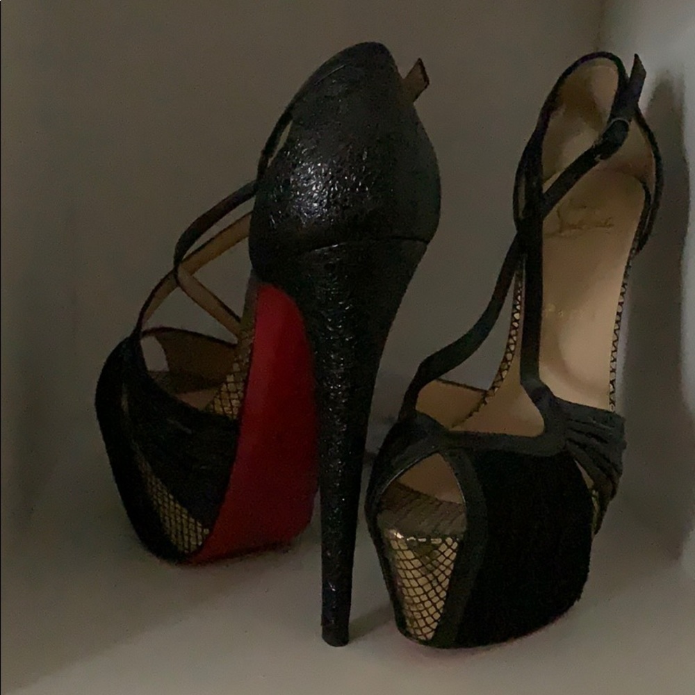Christian Louboutin platform heels